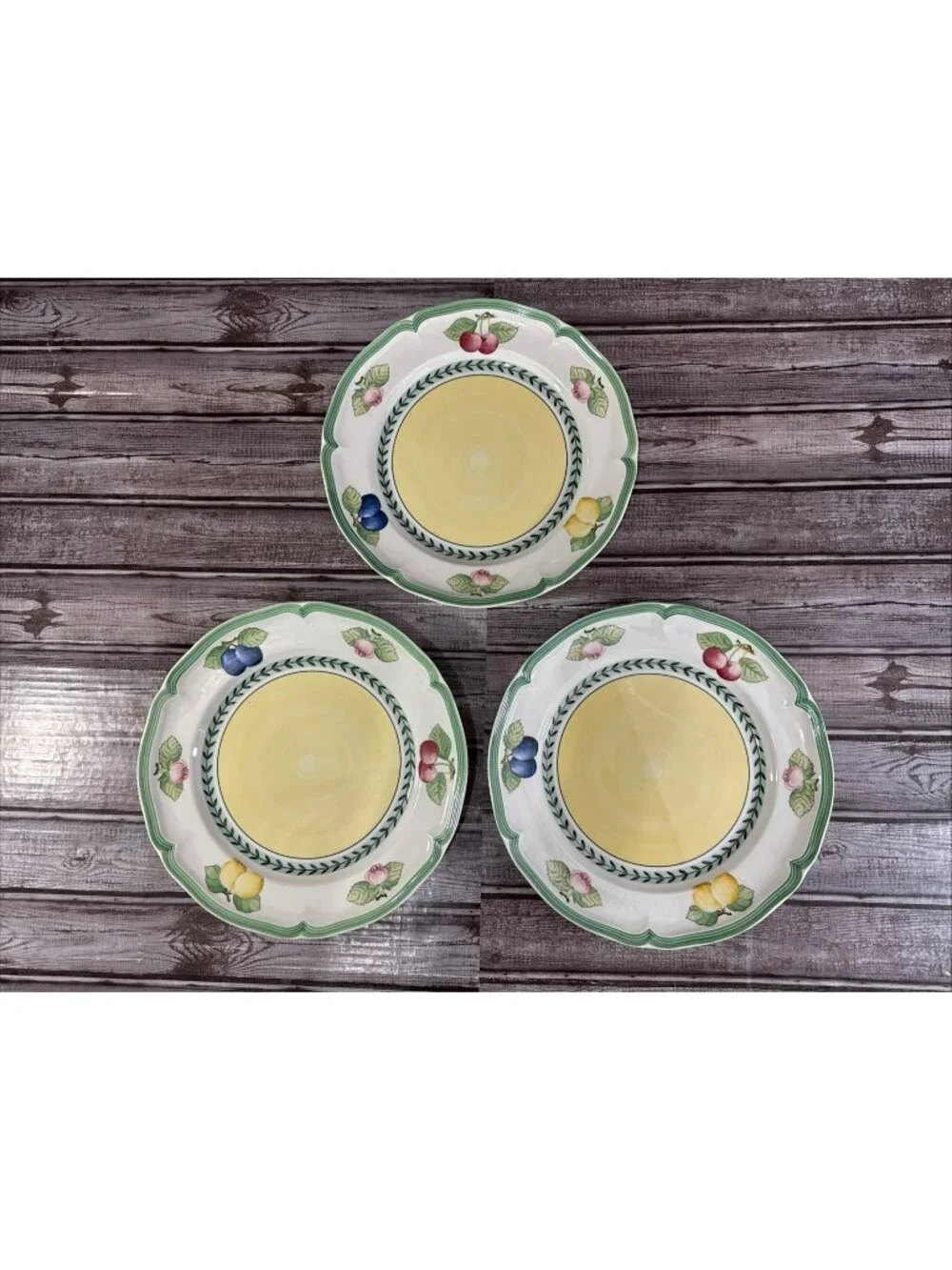 Villeroy & Boch French Garden Fleurence Dinner Plates 10 1/2
